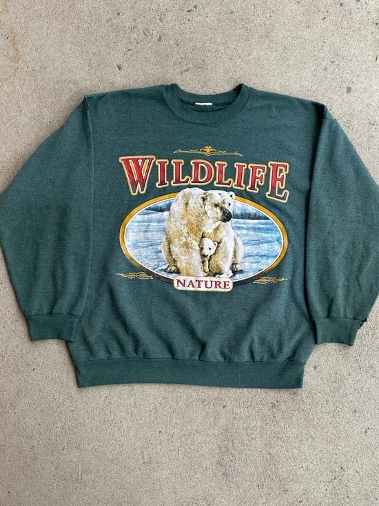 Northern Reflections Other - 90s Vintage Wildlife Nature Crewneck